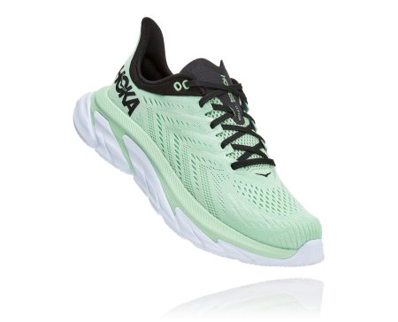 Hoka One One Clifton Edge Moški Road Tekaški Čevlji Zelena / Modra SI-046921E